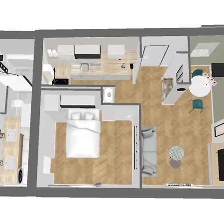 AppartChic - appartement standing - plein Centre&Parking privé Créon Extérieur photo