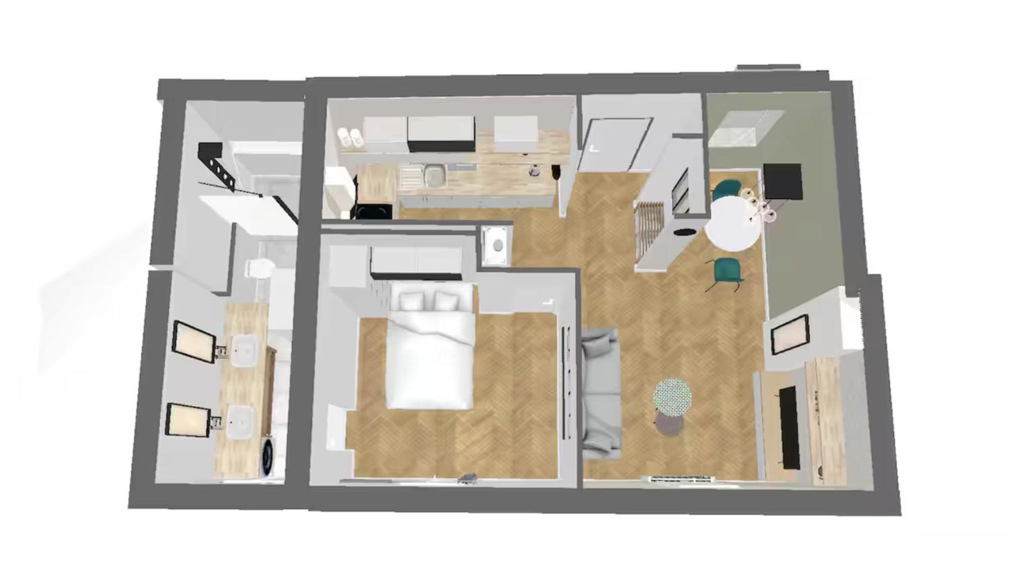 AppartChic - appartement standing - plein Centre&Parking privé Créon Extérieur photo